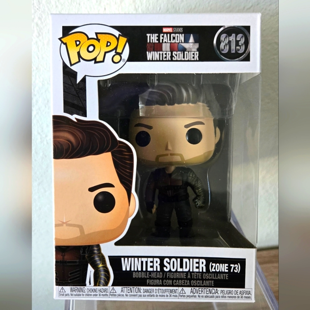 Funko Pop! Winter Soldier Bobble-Head • MARVEL • Zone 73